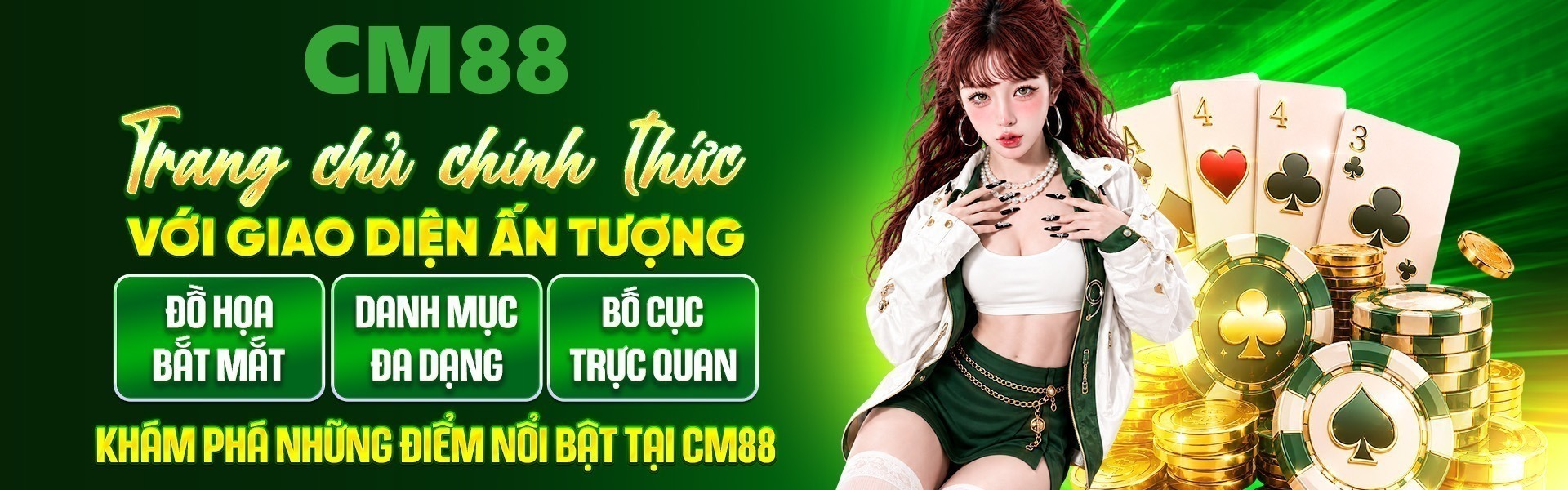 cm88 cùng trang chủ chính thức ra mắt với giao diện ấn tượng nhất hiện đây bây giờ